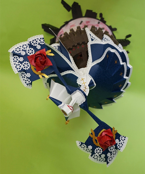 ワルプルギスの夜（まどか☆マギカ） | 制作実績 | ペーパークラフト